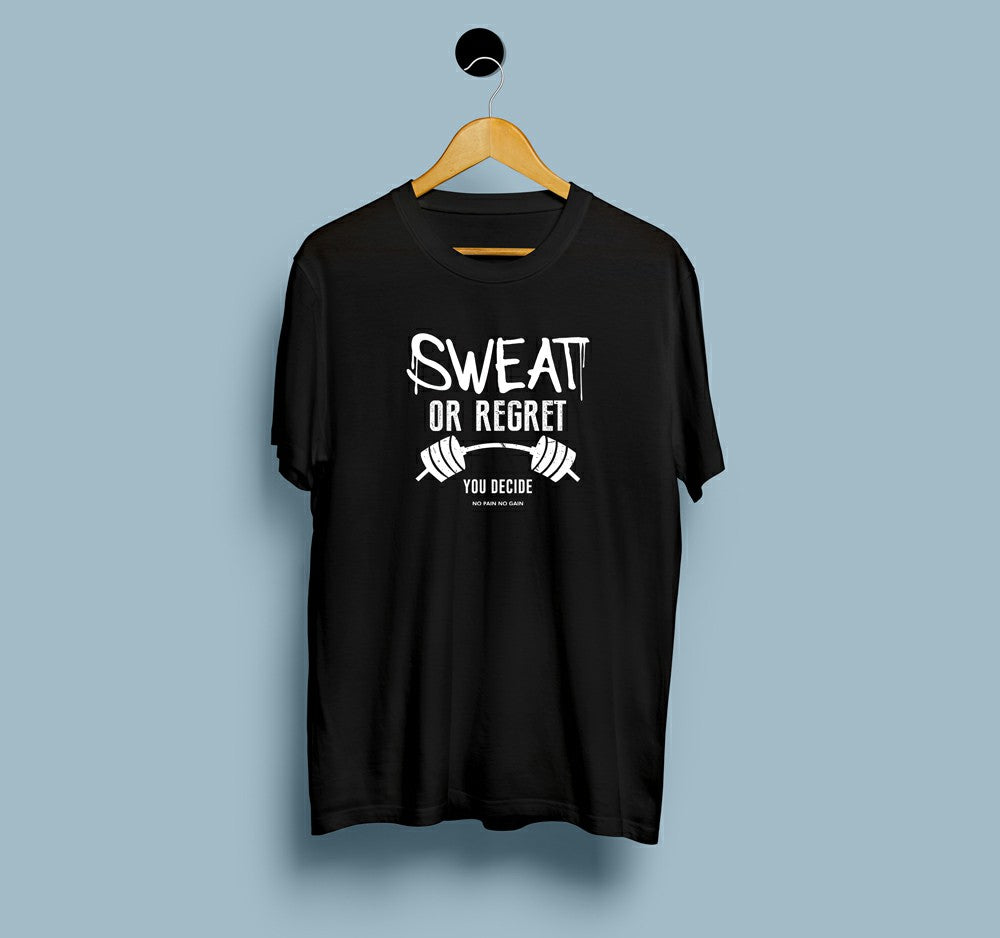 Sweat or Regret You Decide - View 2 | DesiWearShop