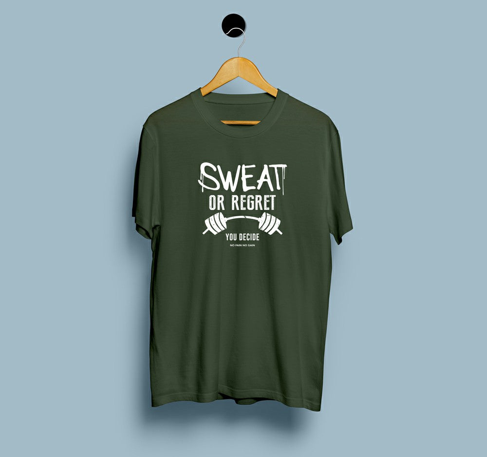 Sweat or Regret You Decide - View 4 | DesiWearShop