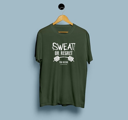 Sweat or Regret You Decide - View 4 | DesiWearShop