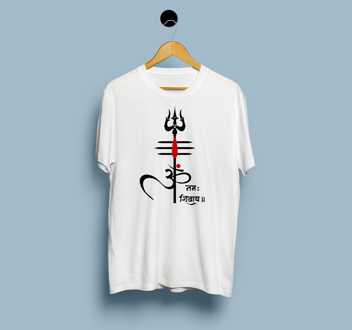 Om Namah Shivaya Trident Mahadev - View 3 | DesiWearShop