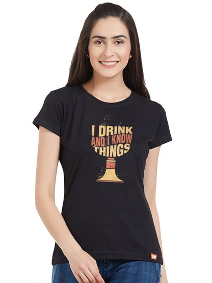 I Know Things Women - View 2 | DesiWearShop